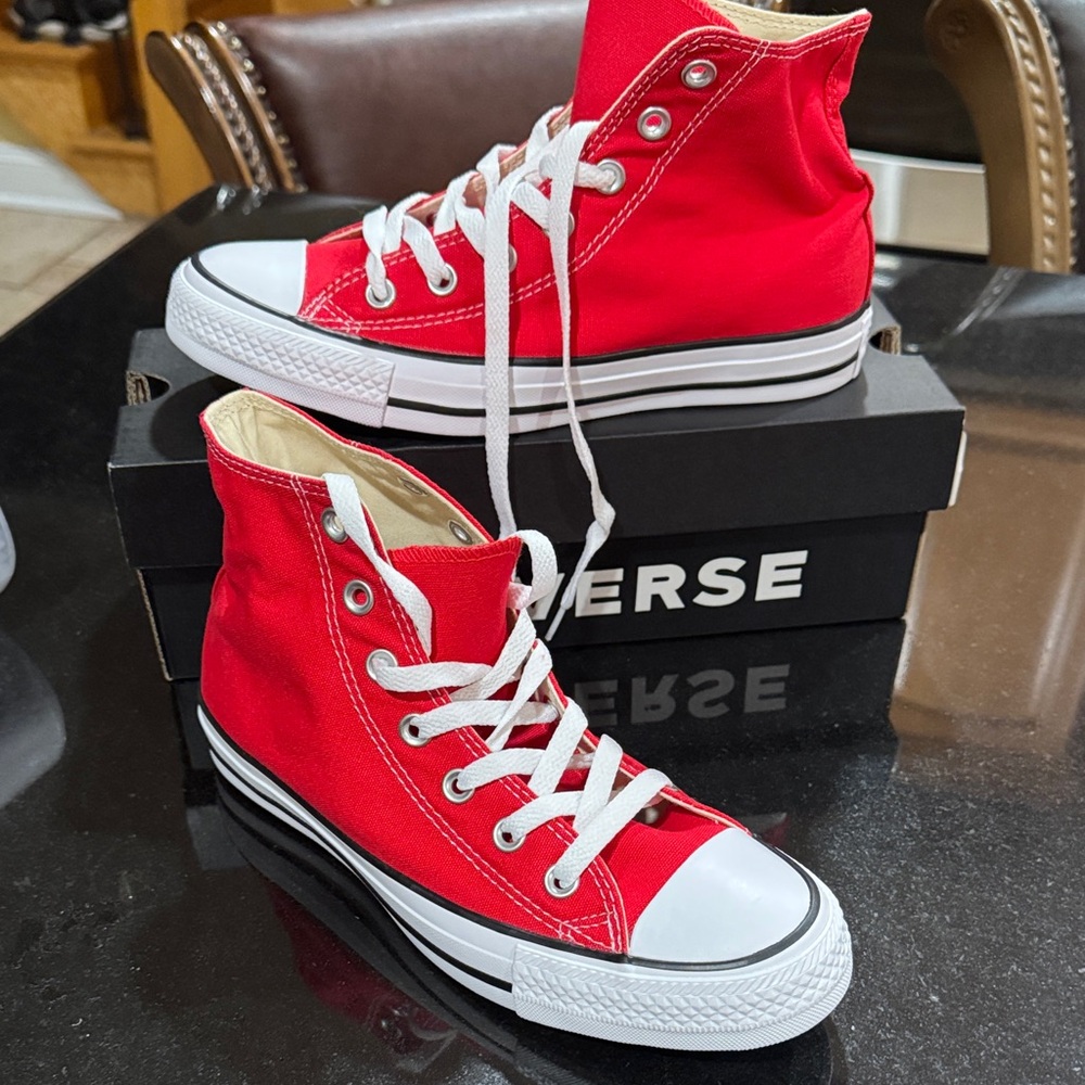 Converse Chuck Taylor All Star High Top Sneakers - Red